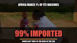 Thumbnail: 1.4 Billion People. 1% of Their Own Vaccines.