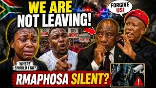 Thumbnail: THIS IS OUR HOME TOO! Nigerians, Refugees & Foreign Nationals Refuse to Leave South Africa