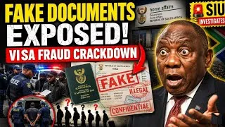Thumbnail: Home Affairs EXPOSED? Fake Documents, Visa Abuse & Illegal Immigration Crackdown in South Africa