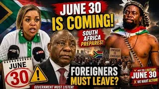 Thumbnail: JUNE 30 IS COMING! South Africans Demand Action As Tensions Rise Over Foreign Nationals