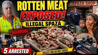 Thumbnail: Hammanskraal Food Horror Exposed | Rotten Meat, Expired Food & 5 Arrested