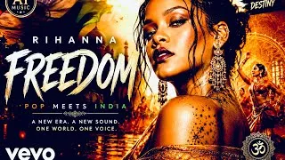 Thumbnail: RIHANNA INSPIRED – FREEDOM 🌍 | Epic Pop x Indian Fusion Anthem 2026 | Emotional AI Music Video