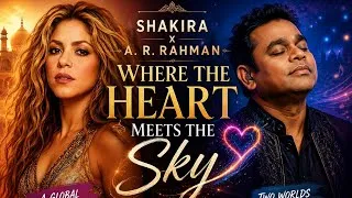 Thumbnail: Where the Heart Meets the Sky 🌍❤️ | Epic AI World Pop Inspired by Shakira & A. R. Rahman