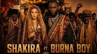 Thumbnail: ​Shakira ft. Burna Boy - Fuego y Fela (Official Concept Lyric Video)
