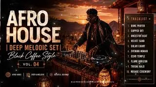 Thumbnail: This deep rhythmic groove will instantly fix your mood - Melodic House Set Black Coffee Vibe