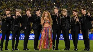 Thumbnail: BTS x SHAKIRA - World Cup 2026 Final Halftime Show 🔥 | Opening Ceremony 4K