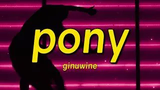 Thumbnail: Ginuwine - Pony (Lyrics)