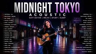 Thumbnail: Late Night Tokyo Acoustic 🌙 Relaxing Guitar Playlist for Study, Sleep & Peaceful Nights