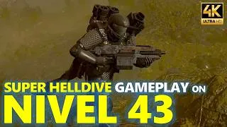 Thumbnail: Helldivers 2 Vid122: Spartan X-divers jumping feet first into hell at Super Helldive Lvl difficulty