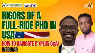 Thumbnail: Navigating A Full-Ride PhD Study USA + Q&A || Jeremiah Isu || Webinar || Interview Series - Part 3