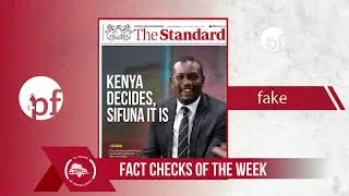 Thumbnail: Fact Checks Of The Week | Piga Firimbi
