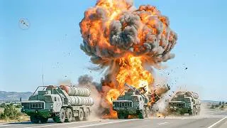 Thumbnail: Russian Missile Launcher Truck Moving to Launch Position Destroyed by Precision Missile