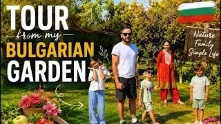 Thumbnail: "A Magical Walk Through Our Bulgarian Garden 🇧🇬🌿"