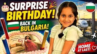 Thumbnail:  SURPRISE BIRTHDAY in Bulgaria! 🍕 Our Big Family Reunion (Part 2)"