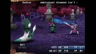 Thumbnail: DELTARUNE, but it's a 2001 PS2 release