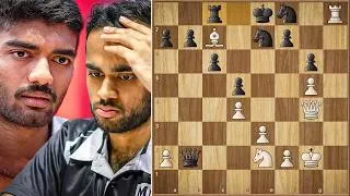 Thumbnail: Navigating the Minefield || Gukesh vs Arjun Erigaisi || Chennai Grand Masters 2026