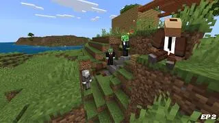 Thumbnail: They are living in my basement. [minecraft bedrock ep 2]