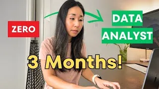 Thumbnail: How I Became a Data Analyst & Got a Job! (No CS Degree)