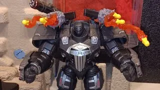 Thumbnail: Hasbro marvel legends punisher hulkbuster armor figure review!