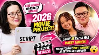 Thumbnail: 🔴 KRIS AQUINO, IBINUNYAG ANG 2026 MOVIE NI BIMBY AT RYZZA! MGA MISTERYOSONG SCRIPT CHANGES‼️ #MAEBY