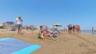 Thumbnail: Sunny Spanish Beach Walk 🇪🇸 Relaxing Mediterranean Beach Vibes