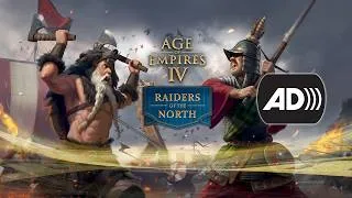 Thumbnail: [AUDIO DESCRIPTION] Age of Empires IV: Raiders of the North Announce Trailer