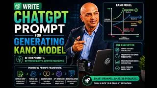 Thumbnail: Write ChatGPT Prompt for generating Kano Model
