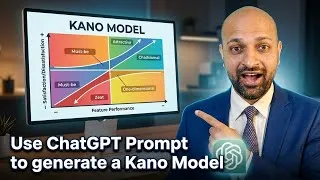 Thumbnail: Use ChatGPT Prompt to generate a Kano Model