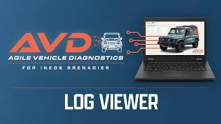Thumbnail: AVD - Agile Vehicle Diagnostic Software for INEOS Grenadier - Log Viewer