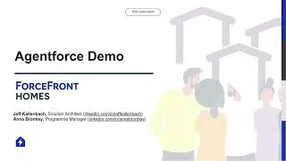 Thumbnail: Salesforce Agentforce in Action: TDX Hackathon Winning Demo