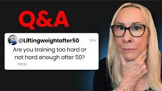 Thumbnail: Q&A Segment: Are You Lifting Too Hard after 50 and Risking Injury?