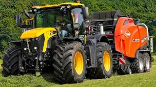 Thumbnail: Grasernte 2026 Traktoren mit größtem Mähwerk 14,5m, Großballenpressen & XXL Schwader - KUHN on Tour