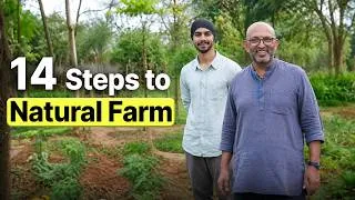Thumbnail: 5-Layer Natural Farming: Google Engineer का 6.5 Acres Farm Tour | 2000+ Plants, Zero Budget