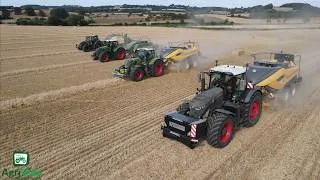 Thumbnail: 4 Balers Baling Wheat Straw Hopkins Estates 2026