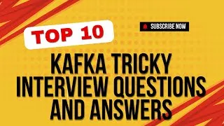 Thumbnail: Top 10 Kafka tricky questions and answers | kafka tricky interview questions #kafkainterview  #kafka