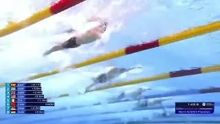 Thumbnail: 100m Free Word record | 4x100m Freestyle Relay Final Doha 2024