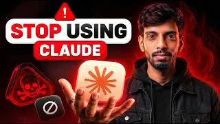 Thumbnail: DON’T Use Claude Fable 5! This NEW Chinese AI Model Is Insane