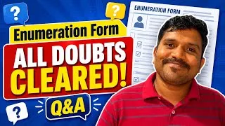 Thumbnail: Doubts while filling Enumeration form. Answering all the comments in Kannada
