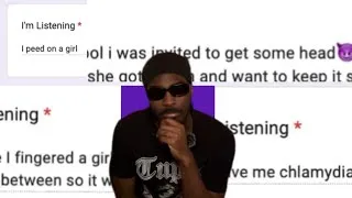 Thumbnail: Reacting to Your Insane Confessions
