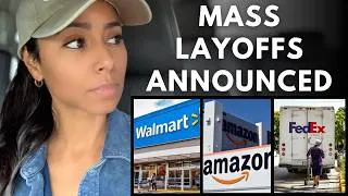 Thumbnail: Walmart, Amazon & FedEx ANNOUNCE LAYOFFS: MAJOR ECONOMIC CONSEQUENCES
