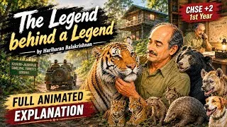 Thumbnail: The Legend Behind a Legend by Hariharan Balakrishna Full Animated Explanation hindi l CHSE +2 1st Yr