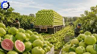 Thumbnail: Massive Taiwan Harvest 2026 💥 How Farmers Harvest and Process 6.5M Tons of Fruits & Vegetables