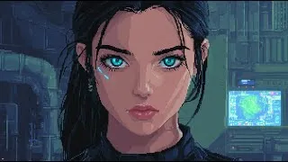 Thumbnail: Pixelated Cyberpunk Synthwave  / Mid Tempo / Industrial Bass Music - EDGE RUNNERS !