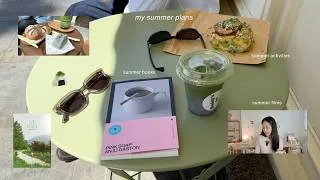 Thumbnail: what i’ll be reading, watching and doing this summer 🍀