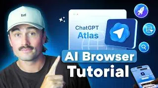 Thumbnail: ChatGPT Atlas Tutorial: Let AI Browse, Research, and Take Action for You