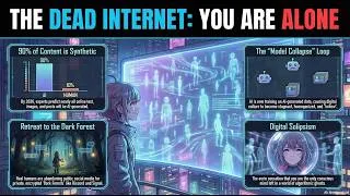 Thumbnail: The Dead Web: Why 90% of the Internet Will Soon Be AI-Generated