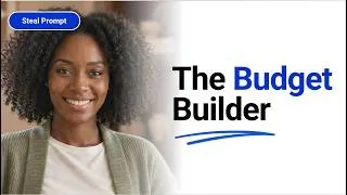 Thumbnail: Steal This AI Prompt: The Budget Builder That Doesn't Judge