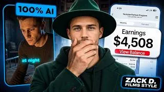 Thumbnail: Create Zack D Films–Style AI Shorts with Claude & Seedance 2.0 🚀