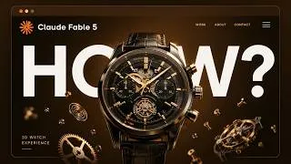 Thumbnail: Claude Fable 5 Built a $10K Website in Minutes