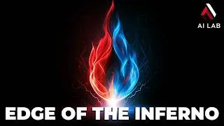 Thumbnail: Edge of the Inferno – Dark Rock – The Flame of the Fearless – Official Music Video 2026